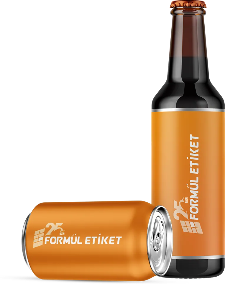 İçecek şişesi ve kutu etiketleri